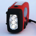 Solar hand crank USB charging radio flashlight - Orantek -