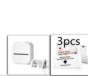 Portable Mini Thermal Label Printer Home Photo Printer Student Wrong Question Printer Bluetooth-compatible Mini Label Printer Price Tag Shop1104971419 Store