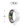 Ceramic Smart Ring R1000 IP68 Waterproof Lightweight Health Fitness Tracker Blood Pressure Oxygen Hear Rate Monitor Finger Ring - Orantek -