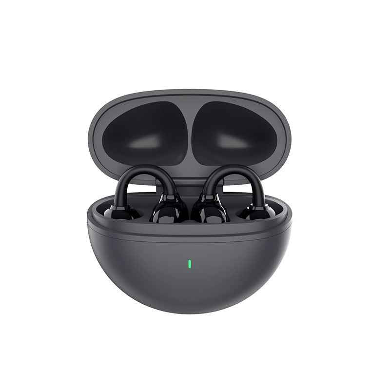 Portable Ear Clip Wireless Earphone Open Ear Sport Bluetooth 5.3 Headphone ENC Noise Cancelling Waterproof Headset