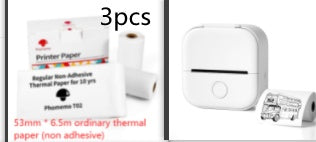 Portable Mini Thermal Label Printer Home Photo Printer Student Wrong Question Printer Bluetooth-compatible Mini Label Printer Price Tag Shop1104971419 Store