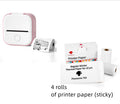 Portable Mini Thermal Label Printer Home Photo Printer Student Wrong Question Printer Bluetooth-compatible Mini Label Printer Price Tag - Orantek -