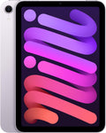 Apple iPad mini (A17 Pro): Apple Intelligence, 8.3-inch Liquid Retina Display, 128GB, Wi-Fi 6E, 12MP Front/12MP Back Camera, Touch ID, All-Day Battery Life — Purple - Orantek -