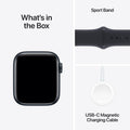 Apple Watch SE (2nd Gen) GPS 40mm Smartwatch with Starlight Aluminium Case with Starlight Sport Band - M/L. Fitness and Sleep Trackers, Crash Detection, Heart Rate Monitor, Retina Display - Orantek -