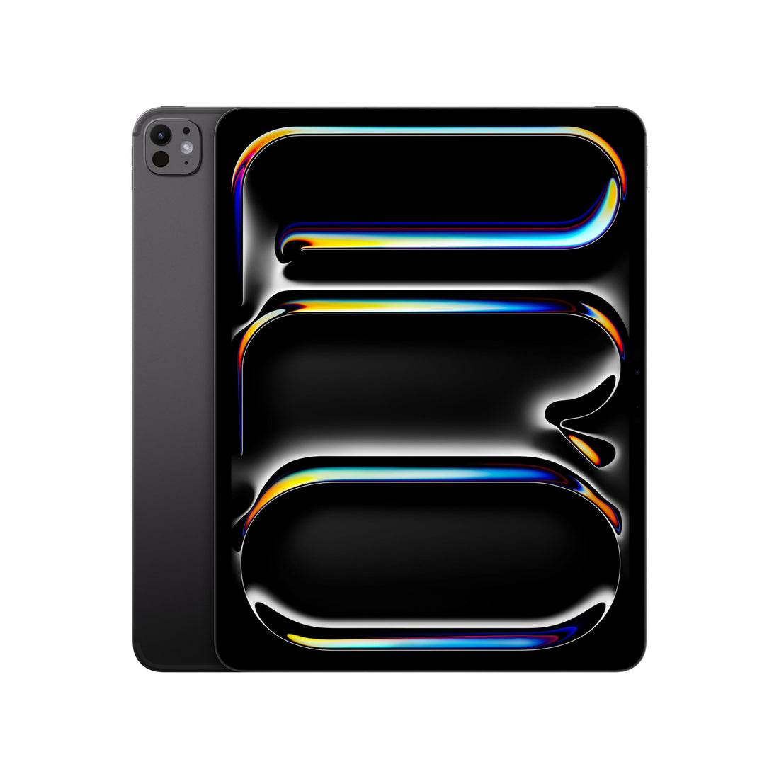 Apple iPad Pro 13-inch (M4): Ultra Retina XDR display, 256GB, Landscape 12MP Front Camera/12MP Back Camera, LiDAR scanner, Wi-Fi 6E, Face ID, All-Day Battery Life, Standard glass - Space Black - Orantek -