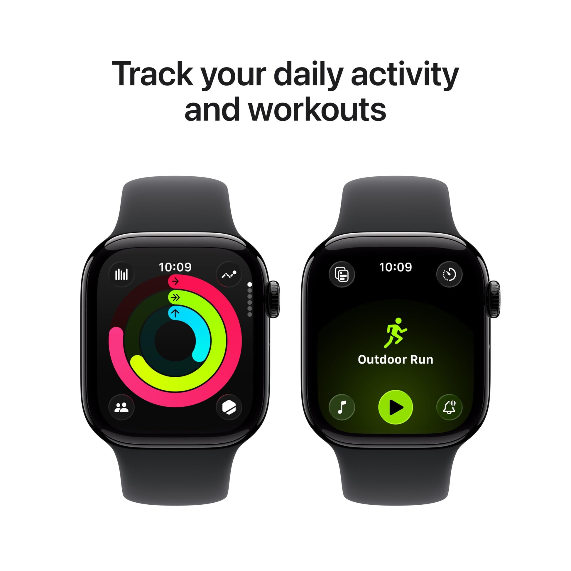 Apple Watch Series 11 GPS + Cellular 42mm Smartwatch with Rose Gold Aluminium Case with Light Blush Sport Band S/M. Sleep Score, Fitness Tracker, Health Monitoring, Always-On Display, Water Resistant - Orantek -