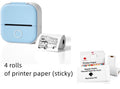 Portable Mini Thermal Label Printer Home Photo Printer Student Wrong Question Printer Bluetooth-compatible Mini Label Printer Price Tag - Orantek -