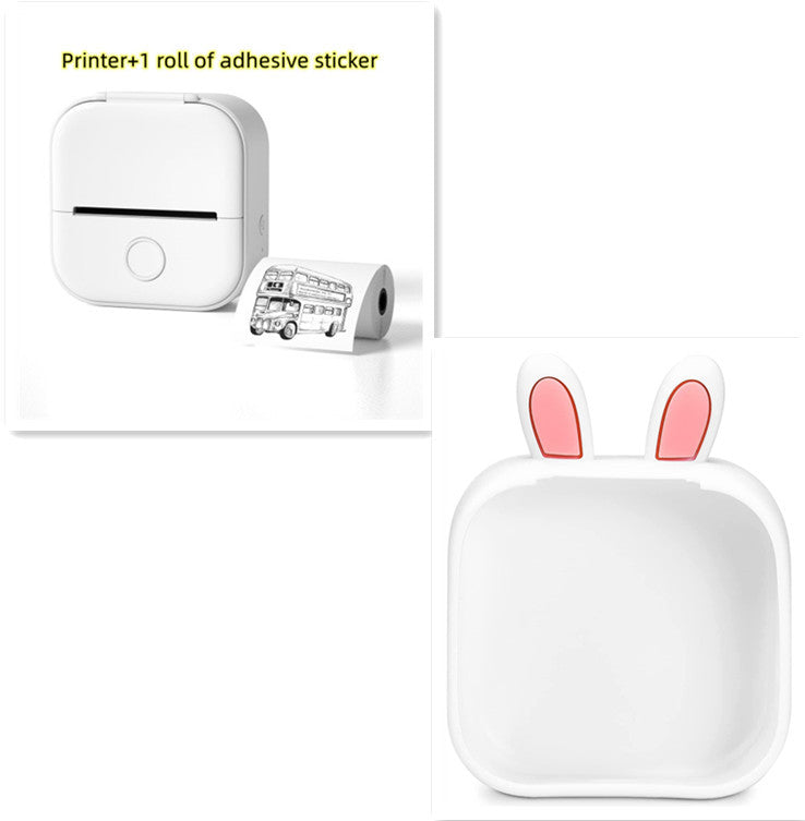 Portable Mini Thermal Label Printer Home Photo Printer Student Wrong Question Printer Bluetooth-compatible Mini Label Printer Price Tag Shop1104971419 Store