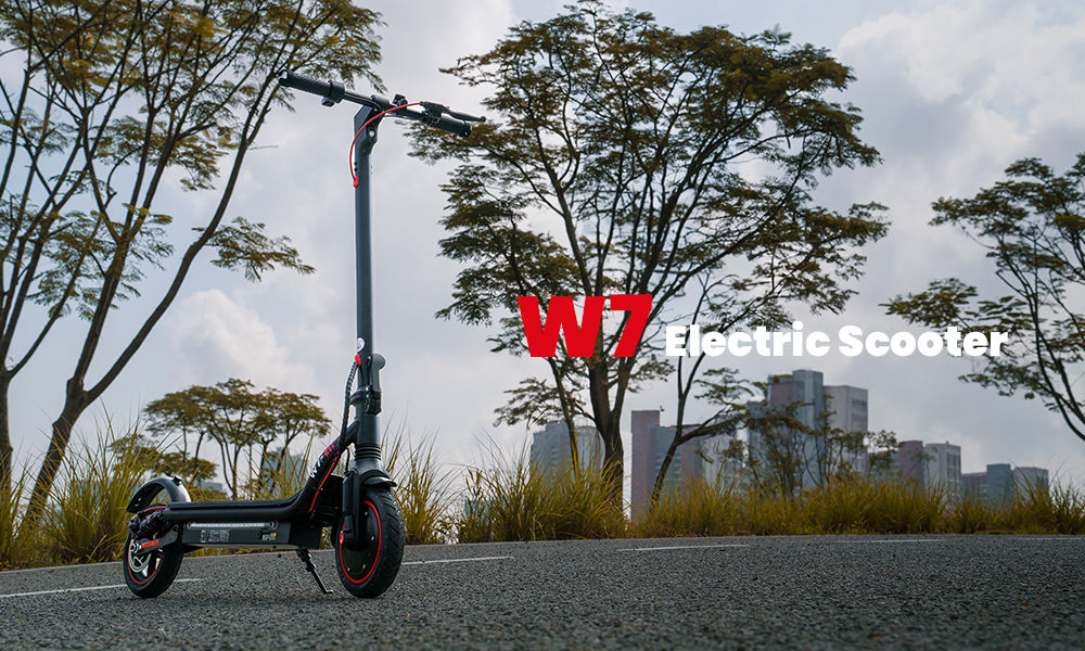 iScooter W7 Electric Scooter 10.5Ah 8.5-inch City Unisex E Scooter - Orantek -