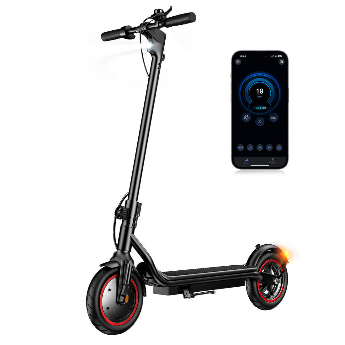 iScooter W5  Electric Scooter Electric 36V Motor Foldable E scooter Adult - Orantek -
