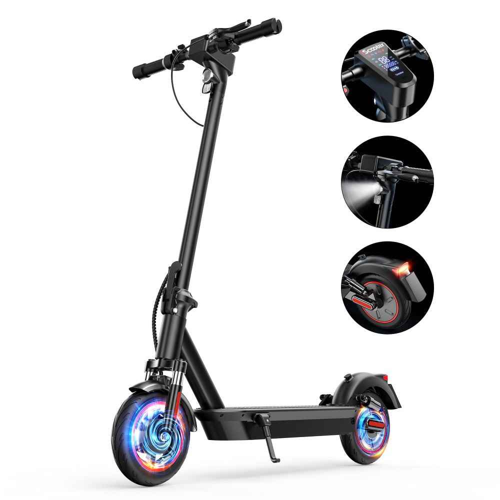 iSCOOTER i10 Max 10" Folding Commuter Electric Scooter 750W Motor 48V 15.6Ah Battery