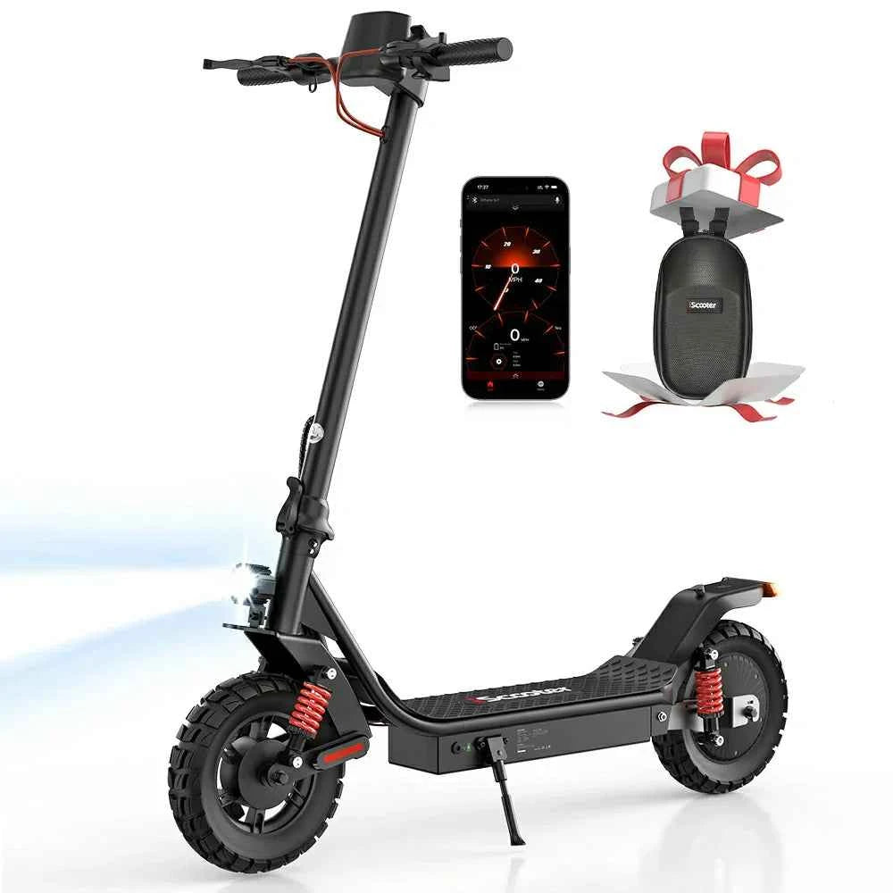 iSCOOTER i10 Pro 10" Folding Commuter Electric Scooter 800W Motor 48V 15Ah Battery