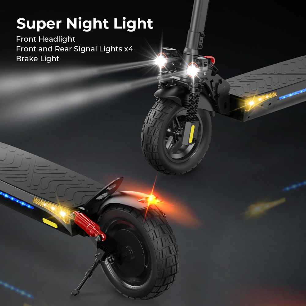 iSCOOTER iX4 10" Off-Road Electric Scooter with APP Control 800W Motor 48V 15Ah Battery