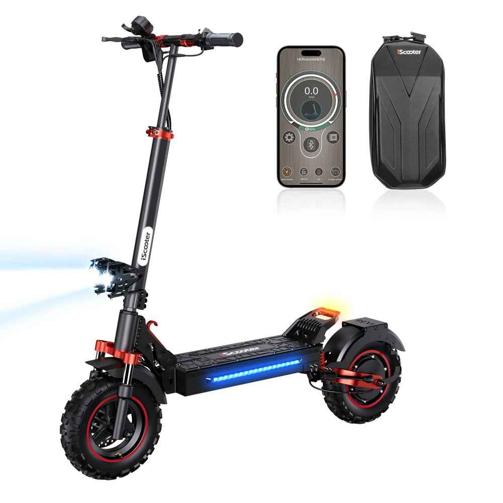 iSCOOTER iX5S 11" Off-Road Electric Scooter 1000W Motor 48V 15Ah Battery