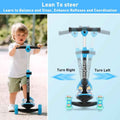 ISINWHEEL Mini Pro Kids 3 Wheel Electric Scooter 60W Motor 12.8-14.6V 5Ah Battery (2 IN 1 Design）