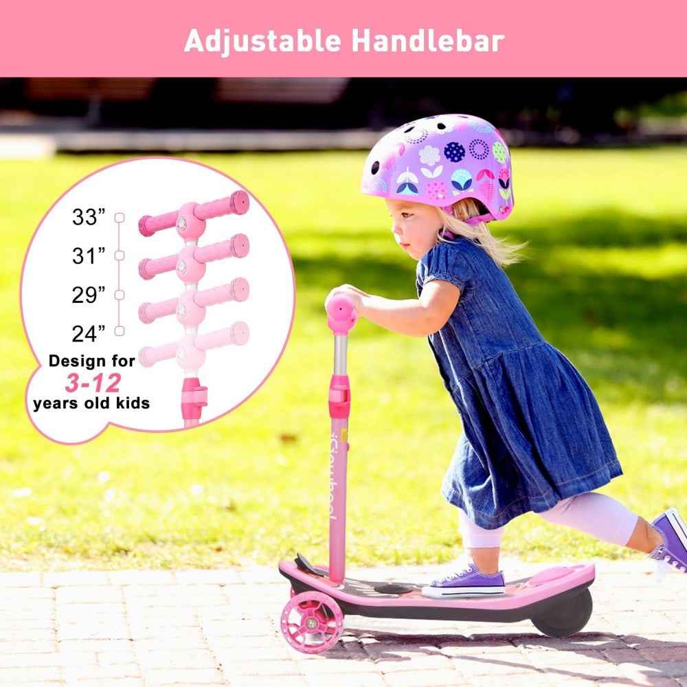 ISINWHEEL Mini Pro Kids 3 Wheel Electric Scooter 60W Motor 12.8-14.6V 5Ah Battery (2 IN 1 Design）