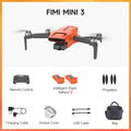 FIMI MINI 3 new Camera Drone 249g 4K 60fps AI Super Night Video 9KM flight distance1/2-inch 48MP Sensor mini pro drone - Orantek -