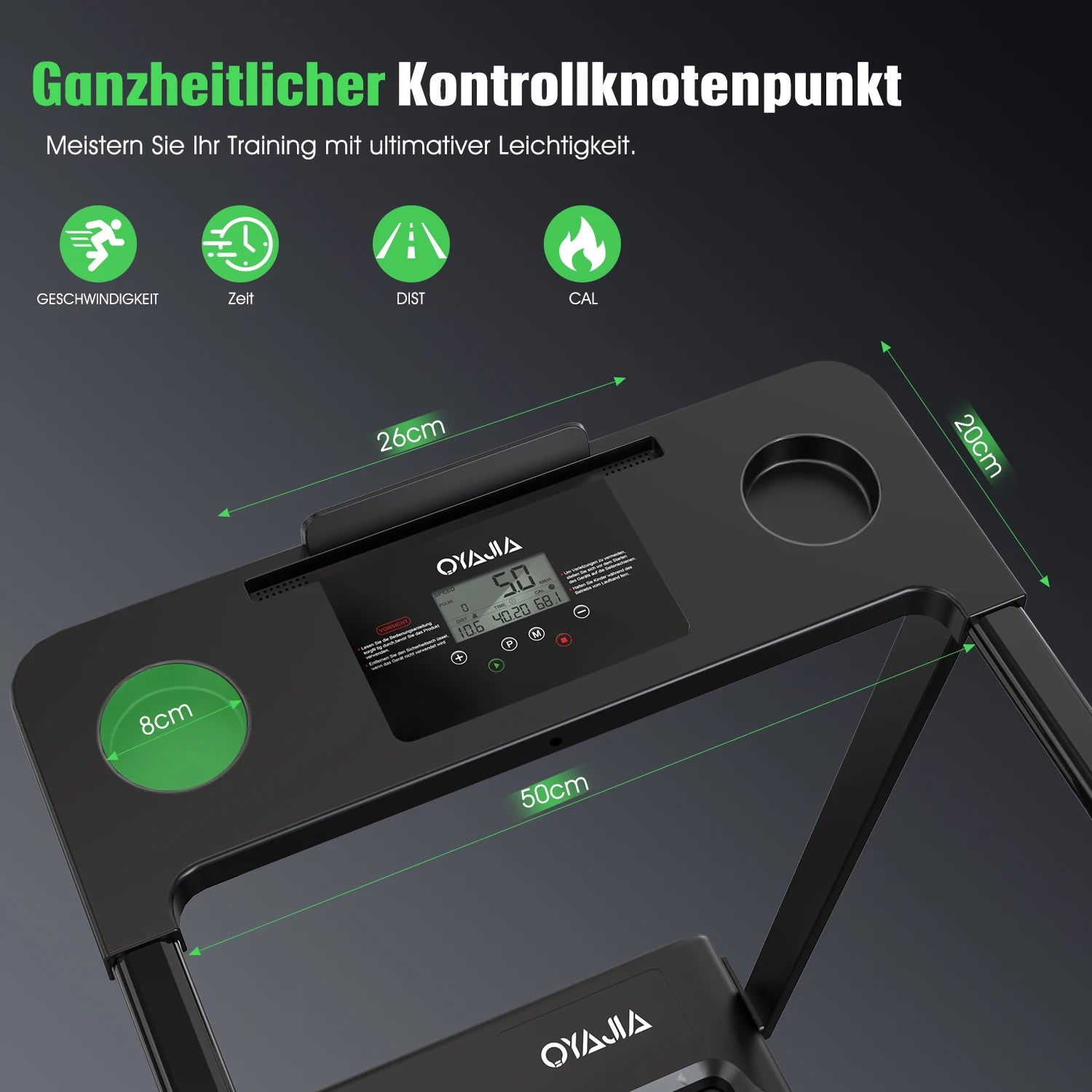 Walking Pad for Home 3in1 Folding Treadmill 2.5HP Smart Walking Treadmill with APP & LED Display - Orantek -