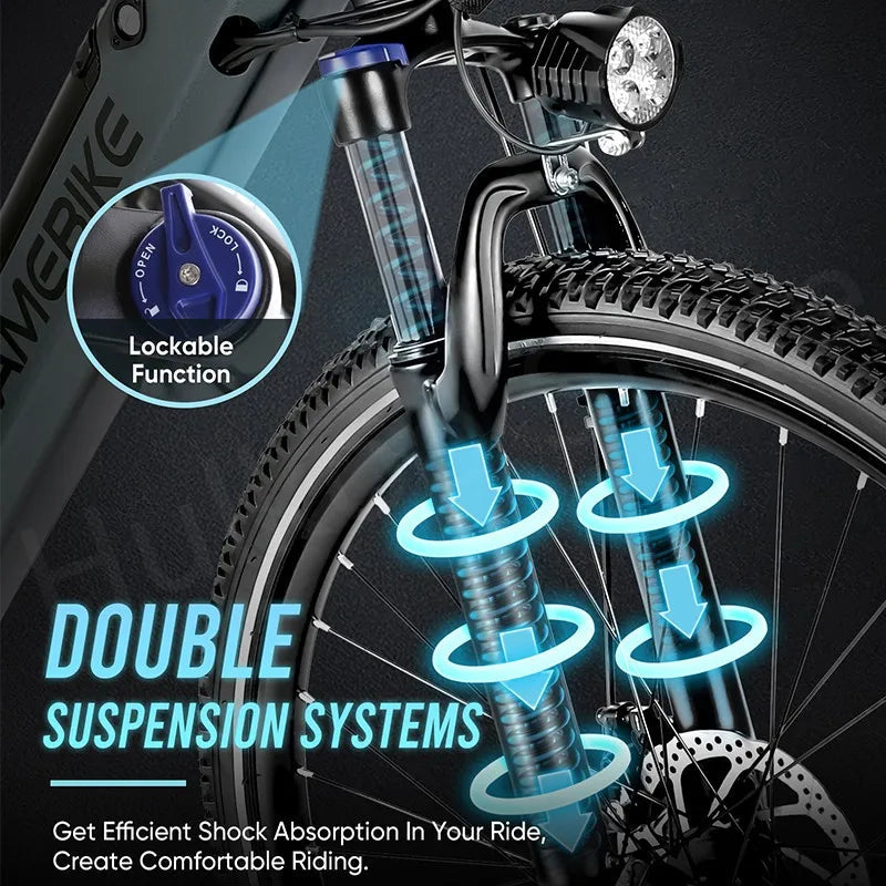 Samebike RS-A01 Men Electric Bike - Orantek -