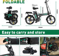 HITWAY Electric bike e-bike foldable city 16