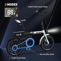 HITWAY BK 35S Electric Bike, 16 ”E cycling 250W City E-Bike Max.Range 25-60KM woman man - Orantek -