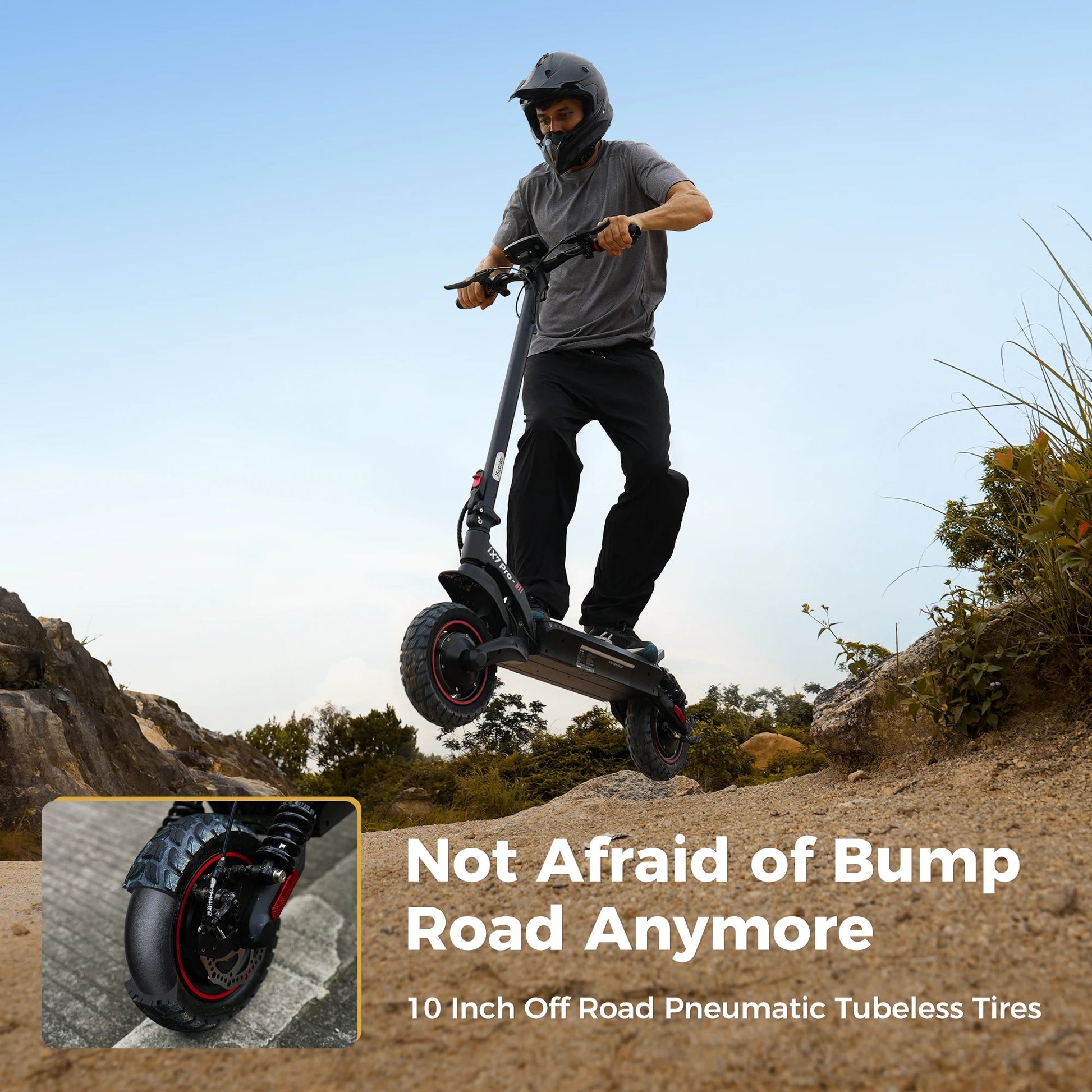 iScooter iX7 Pro Foldable Electric Kick Scooter High Speed 60 km/h 2000W 48V 17.5Ah Battery for Sports & Entertainment - Orantek -