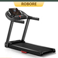 ROBORE P18 Folding Treadmill 14KM/H with Heart Rate Sensor, 3.0HP Brushless Motor, 136kg Weight Capacity - Orantek -