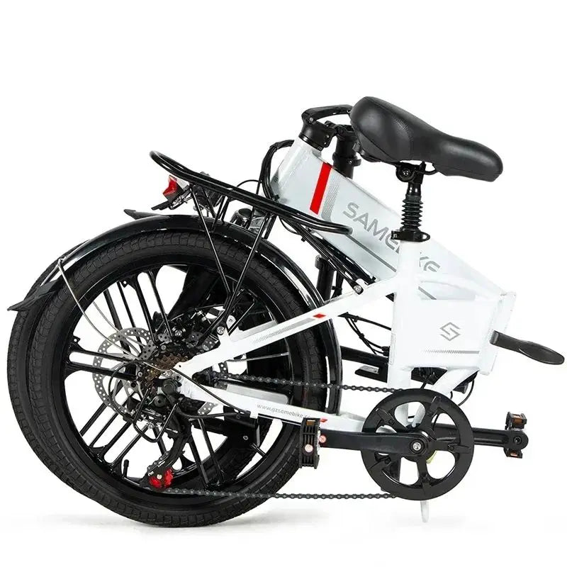 Samebike 20LVXD30 20-inch Electric Bike 350W Brushless Motor 48V10.4AH Battery Folding Frame E Bike - Orantek -