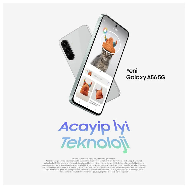 Samsung Galaxy A56 5G Smartphone Middle East Version Exynos 1580, 6.7" Super AMOLED Display, 120Hz, 50MP, 5000 mAh, NFC, IP67, N - Orantek -