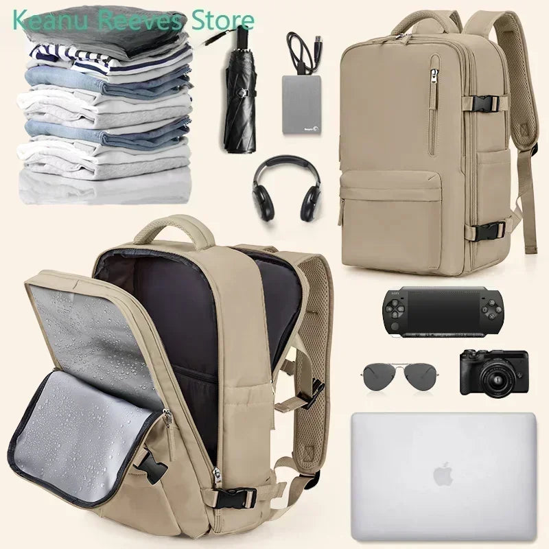 Backpack 40x30x20 Airplane, Cabin Hand Luggage Backpack, Laptop Backpack for Aeroplane Travel, School Backpack - Orantek -