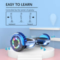 RCB Hoverboard, 6.5 Inch Two Wheel Hoverboard with Bluetooth Speaker with LED Light, Hoverboard Great Gift for Kids and Adults - Orantek -