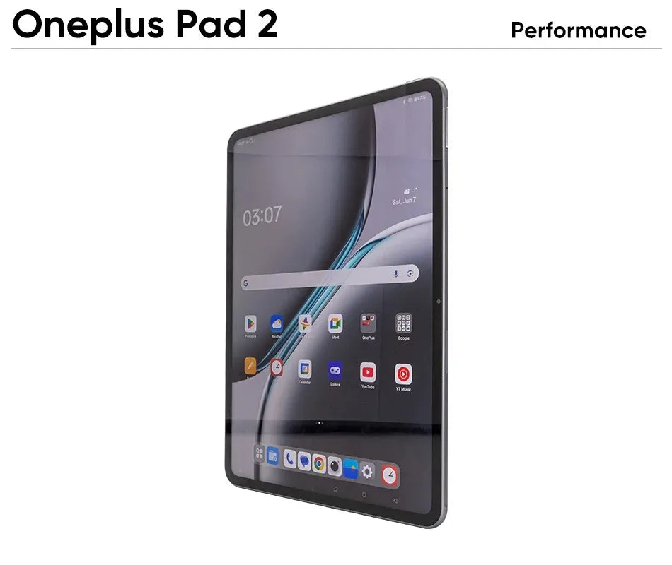 OnePlus Pad 2 Snapdragon 8 Gen 3 12GB+256GB Stroage 12.1'' 144Hz Screen 67W SUPERVOOC 13MP Camera OS 14.1 2024 Pad Android - Orantek -