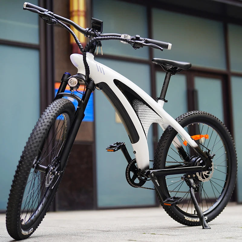 KIXIN Q5 Standing 9 Speed Electric Mountain Bike E City Bicycle Mtb Fat Tire Electronic Bicycle for Adult - Orantek -