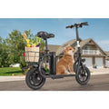 SAMEBIKE SM-C01 Folding E-Bike 36V 10.4AH Light Shopping In The City Electric Bicycle Aldult 12*2.2 inch Tires Electric Bike - Orantek -
