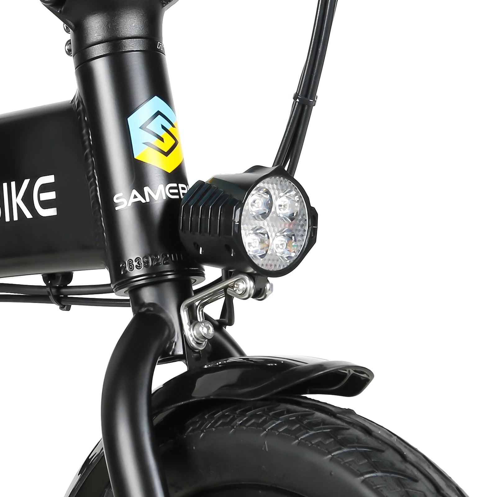 Samebike YINYU14 Foldable Electric Bike 14" Mini ebike with 36V 7.8Ah Lithium Battery - Orantek -