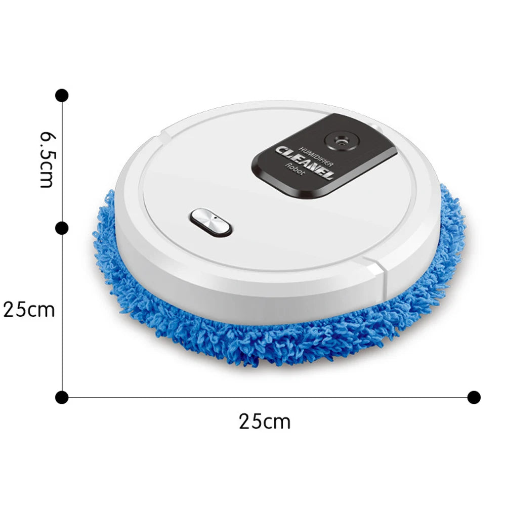 Low Noise Dry And Wet Three In One Intelligent Sweeping Robot Rechargeable - Orantek -