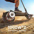 iScooter iX7 Pro Foldable Electric Kick Scooter High Speed 60 km/h 2000W 48V 17.5Ah Battery for Sports & Entertainment - Orantek -