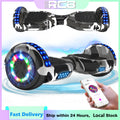 RCB Hoverboard, 6.5 Inch Two Wheel Hoverboard with Bluetooth Speaker with LED Light, Hoverboard Great Gift for Kids and Adults - Orantek -