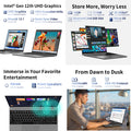 TECLAST F16Pro Laptop 15.6 inch, 16GB RAM 512GB SSD Computers, for Intel N95 CPU, IPS FHD 1080P Screen, WiFi 6, BT 5.0, USB3.2, Backlit Keyboard, 38000mWh - Orantek -