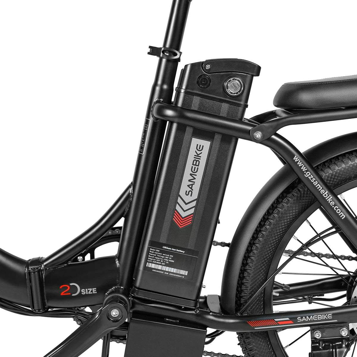 Samebike CY20 inch Folding Electric Bike - Orantek -