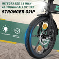 HITWAY Electric bike e-bike foldable city 16