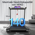 ROBORE P18 Folding Treadmill 14KM/H with Heart Rate Sensor, 3.0HP Brushless Motor, 136kg Weight Capacity - Orantek -