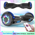 RCB Hoverboard, 6.5 Inch Two Wheel Hoverboard with Bluetooth Speaker with LED Light, Hoverboard Great Gift for Kids and Adults - Orantek -