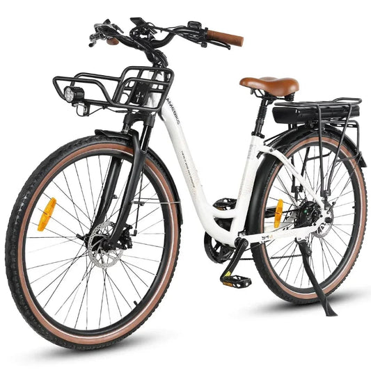 SAMEBIKE RS-A07 Electric Bicycle 500W Brushless Motor Electric Bike 36V13AH Lithium Battery 28inch City Travel Disc Brake E-Bike - Orantek -