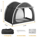 Bike Storage Shed Tent for 1-4 Bikes Portable Outdoor Bike Cover Bicycle Sunshade Covers Shelter Waterproof Durable Bike Tent - Orantek -