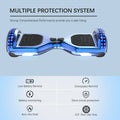 RCB Hoverboard, 6.5 Inch Two Wheel Hoverboard with Bluetooth Speaker with LED Light, Hoverboard Great Gift for Kids and Adults - Orantek -