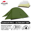 Naturehike Cloud Up 2 People Tent Ultralight 20D Camping Tent Waterproof Outdoor Hiking Travel Backpacking Cycling Fishing Tents - Orantek -