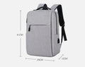 Multi Layer Zippered Laptop Bag, 13 Inches, 14 Inches, 15 Inches, Computer Backpack, Business Backpack, MEN'S AND WOMEN'S TRAVEL - Orantek -