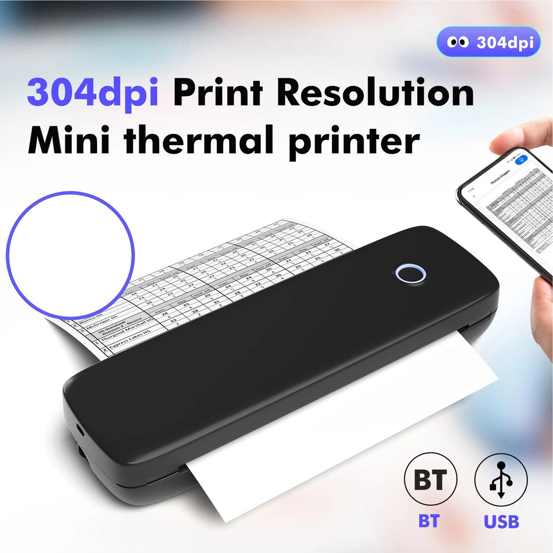 A4 Thermal Printer Portable Printers - Orantek -