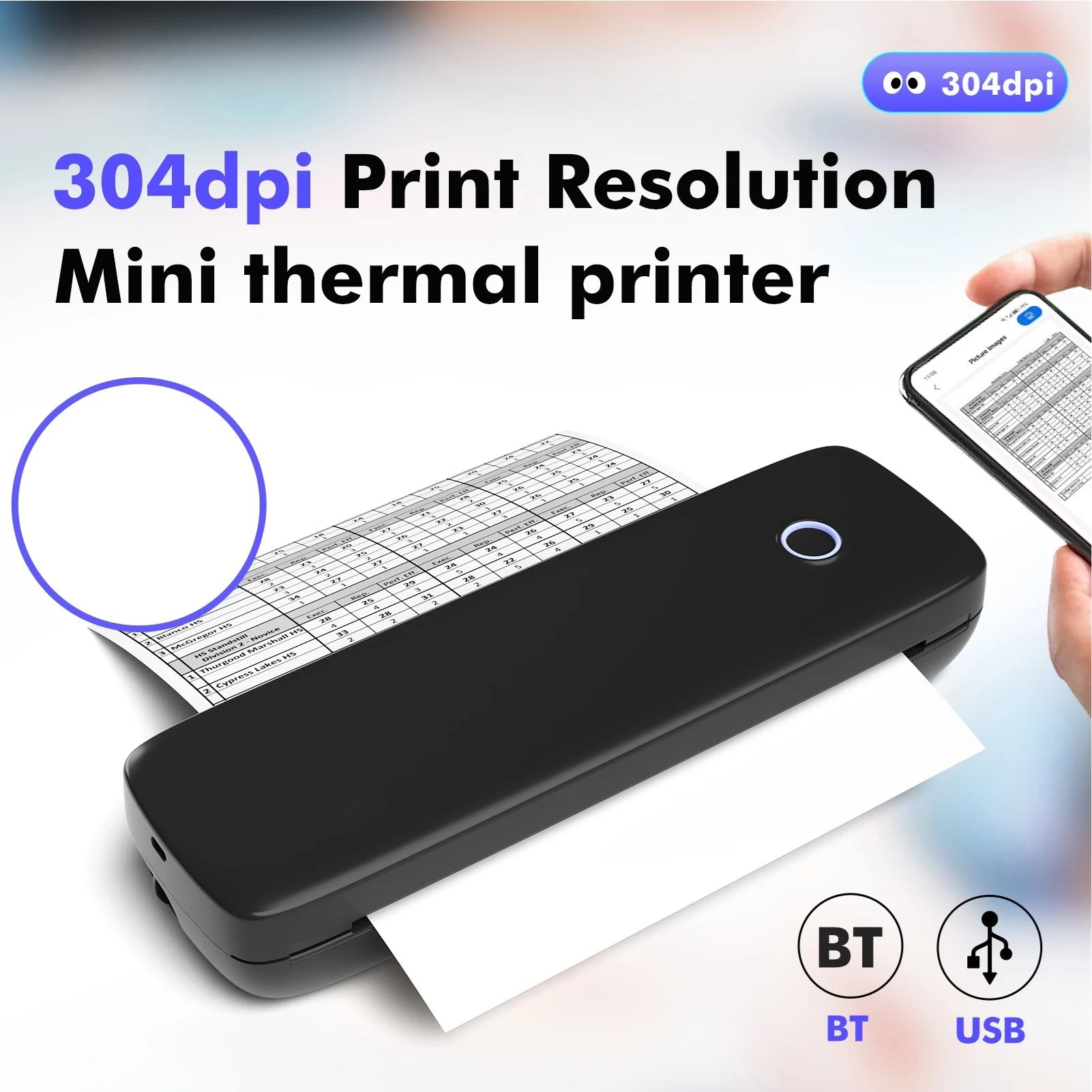A4 Thermal Printer Portable Printers - Orantek -
